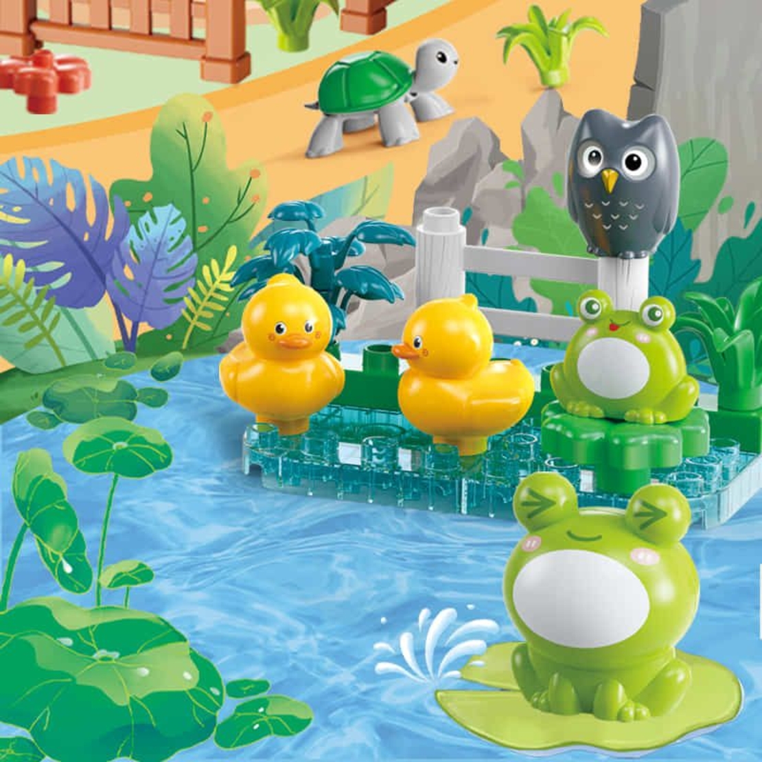 Конструктор Feelo Happy Ranch, 65 ч.