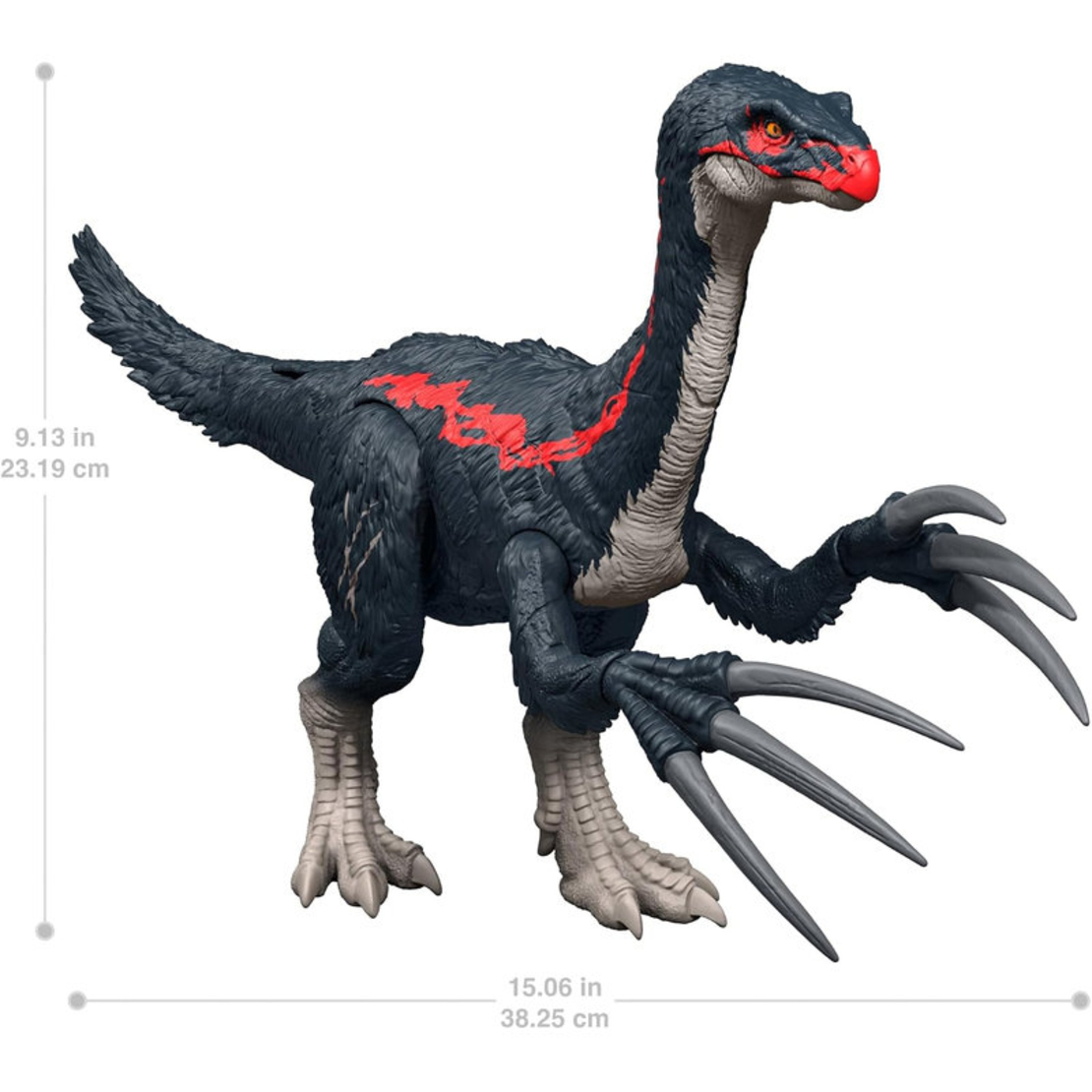 Интерактивна играчка Mattel Jurassic World Therizinosaurus, JCG16