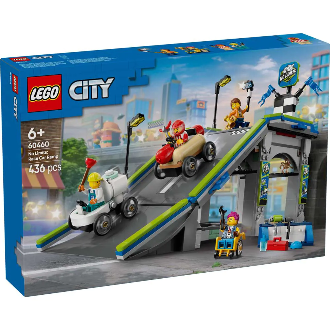 LEGO® City Рампа за състезателни коли 60460