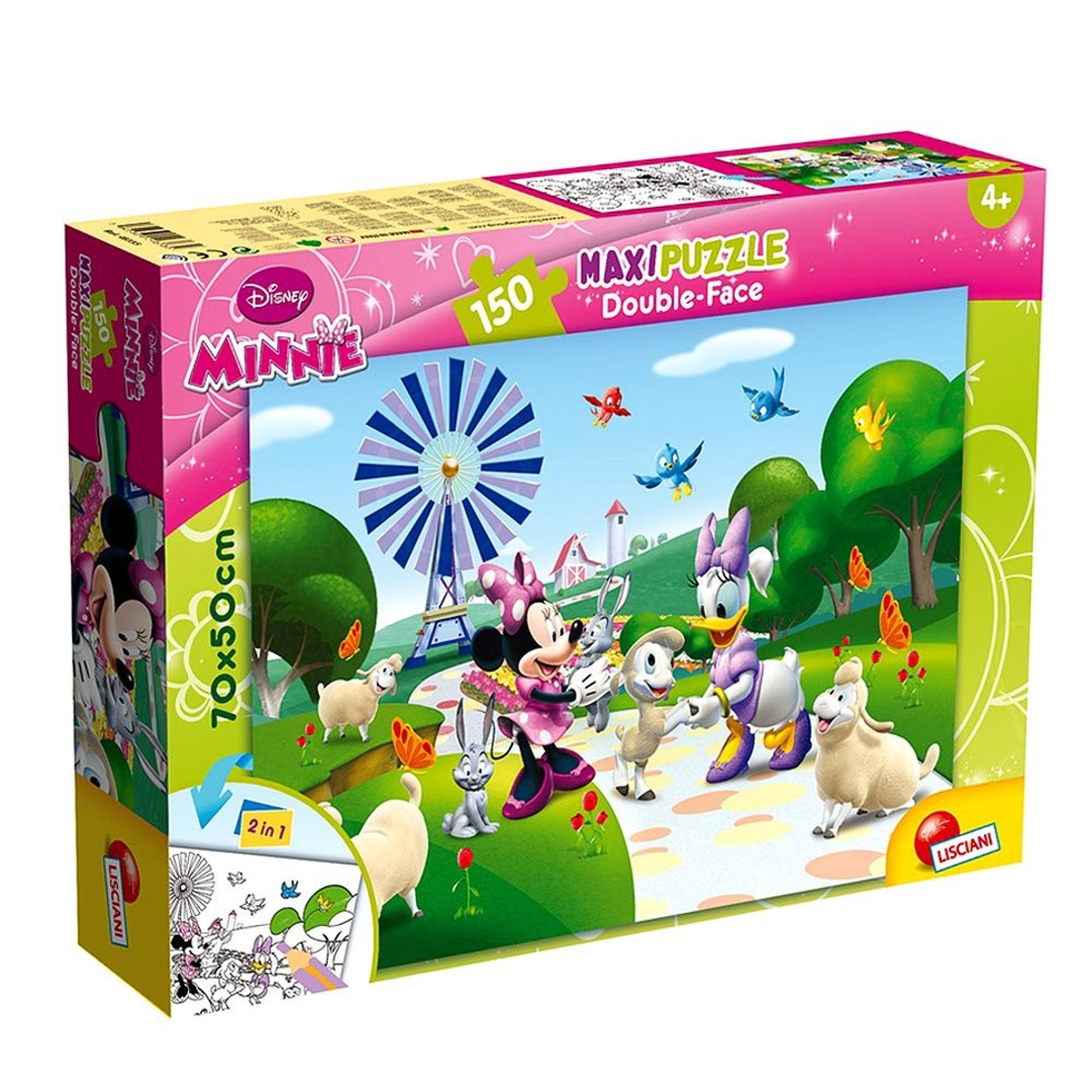 Детски пъзел Lisciani Minnie Mouse 150ч 48335