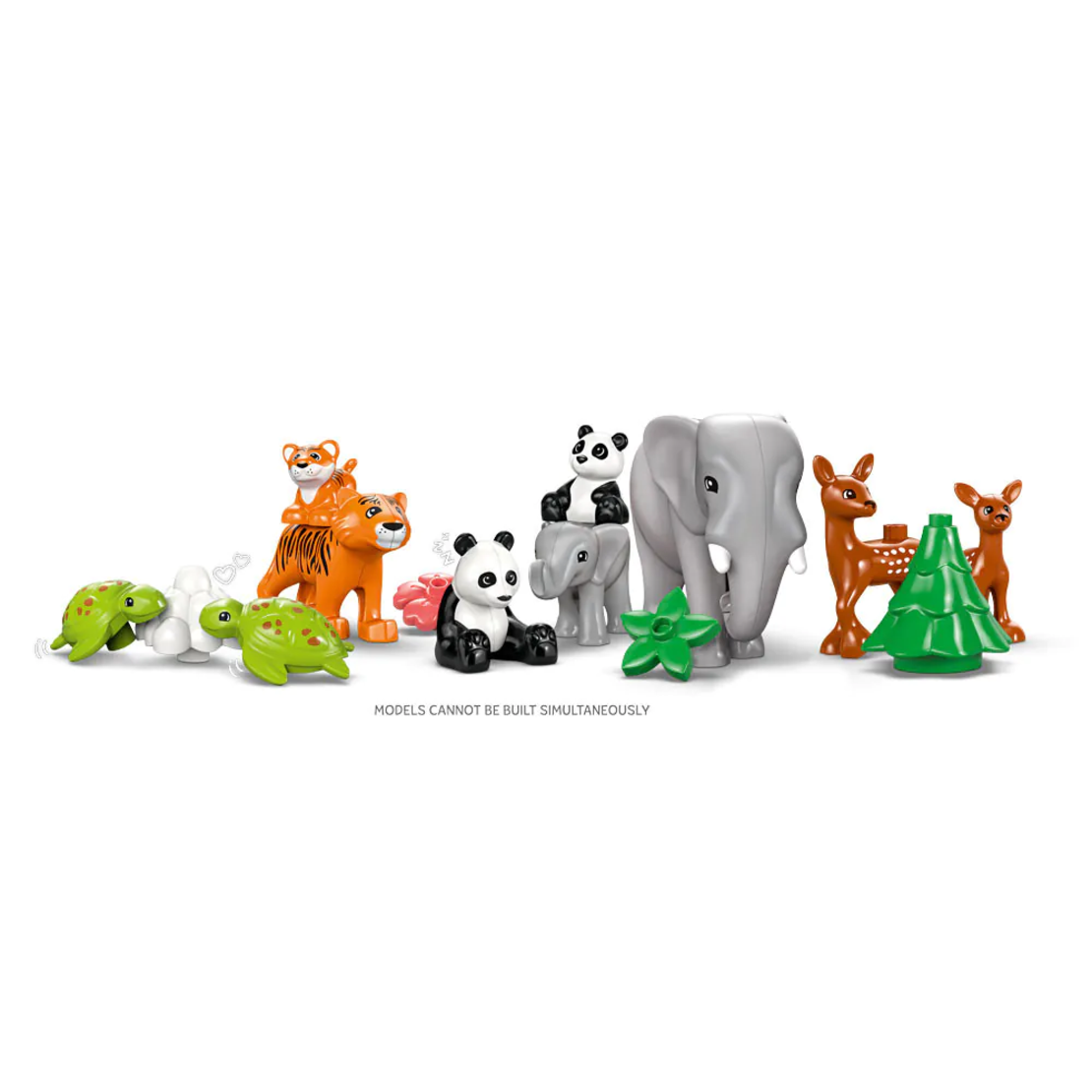 LEGO® DUPLO® Семействата на дивите животни „3 в 1“ 10446