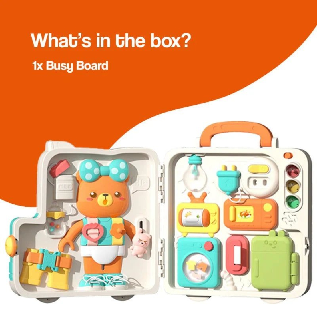 Бебешко образователно куфарче активити Raya Toys с музика и светлини
