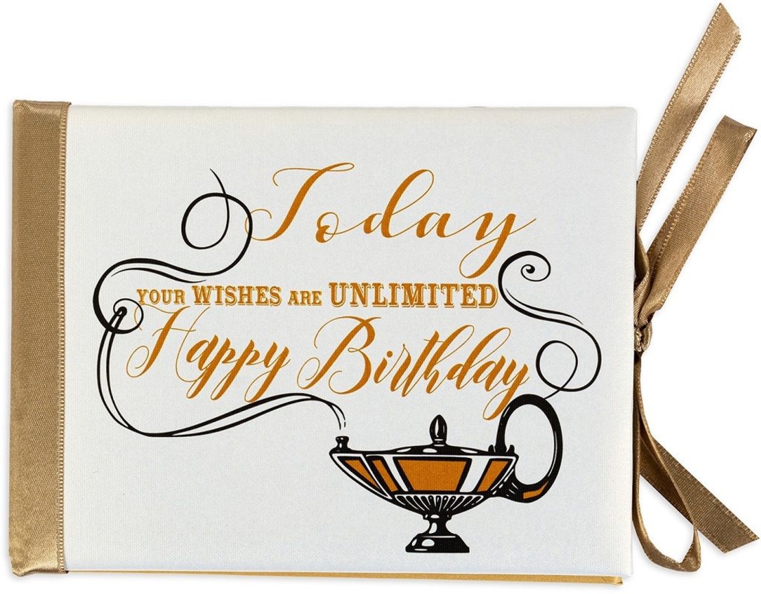 Луксозна картичка за рожден ден - Лампата на Аладин