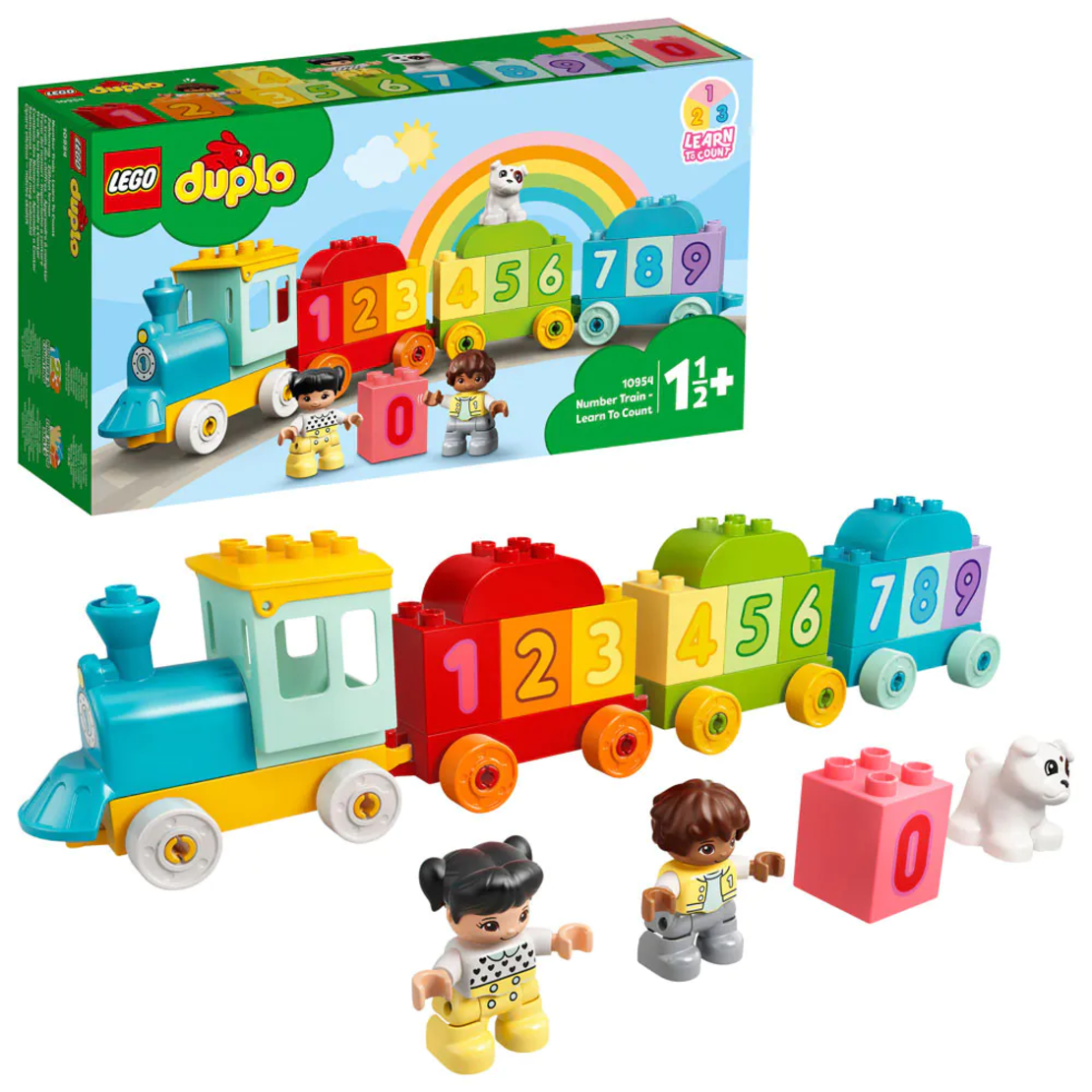 LEGO® DUPLO® Влакът на числата 10954