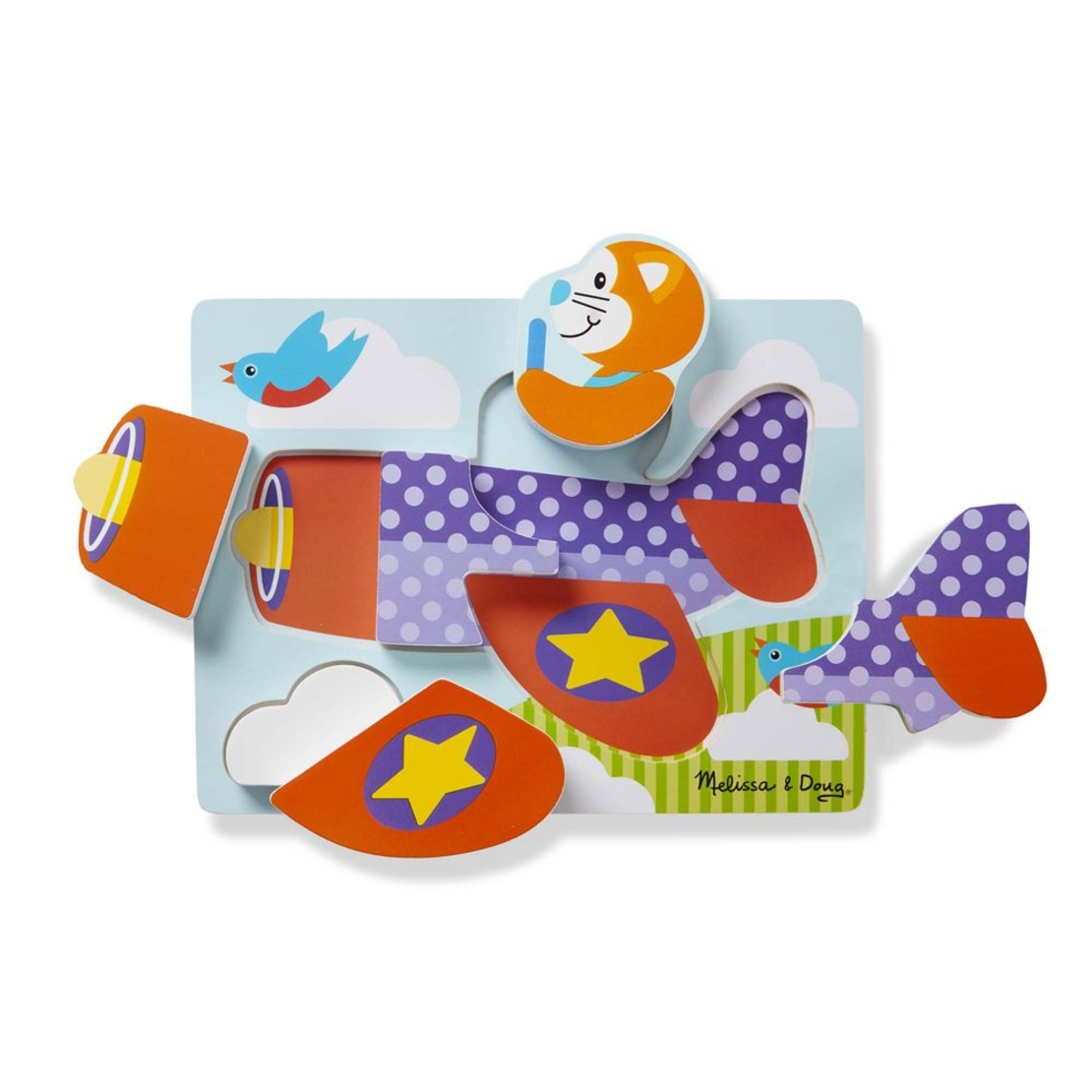 Дървен пъзел Melissa and Doug Превозни средства 40133
