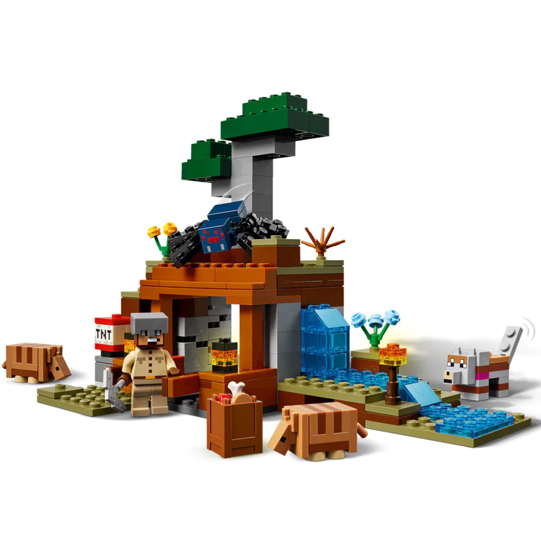 LEGO® Minecraft® Минна експедиция с броненосец 21269