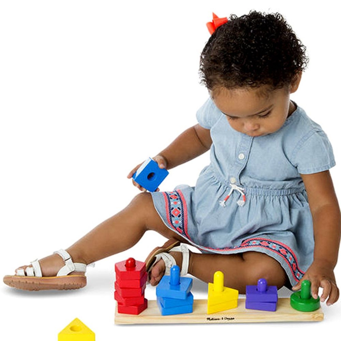 Дървена дъска Melissa and Doug сортер 10379