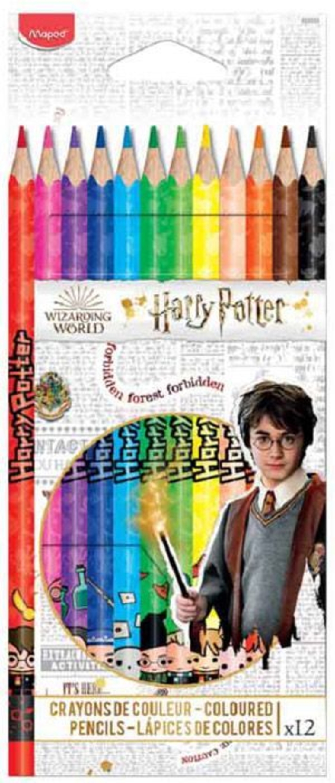 Цветни моливи Хари Потър Maped Color Peps - Harry Potter 12 цвята