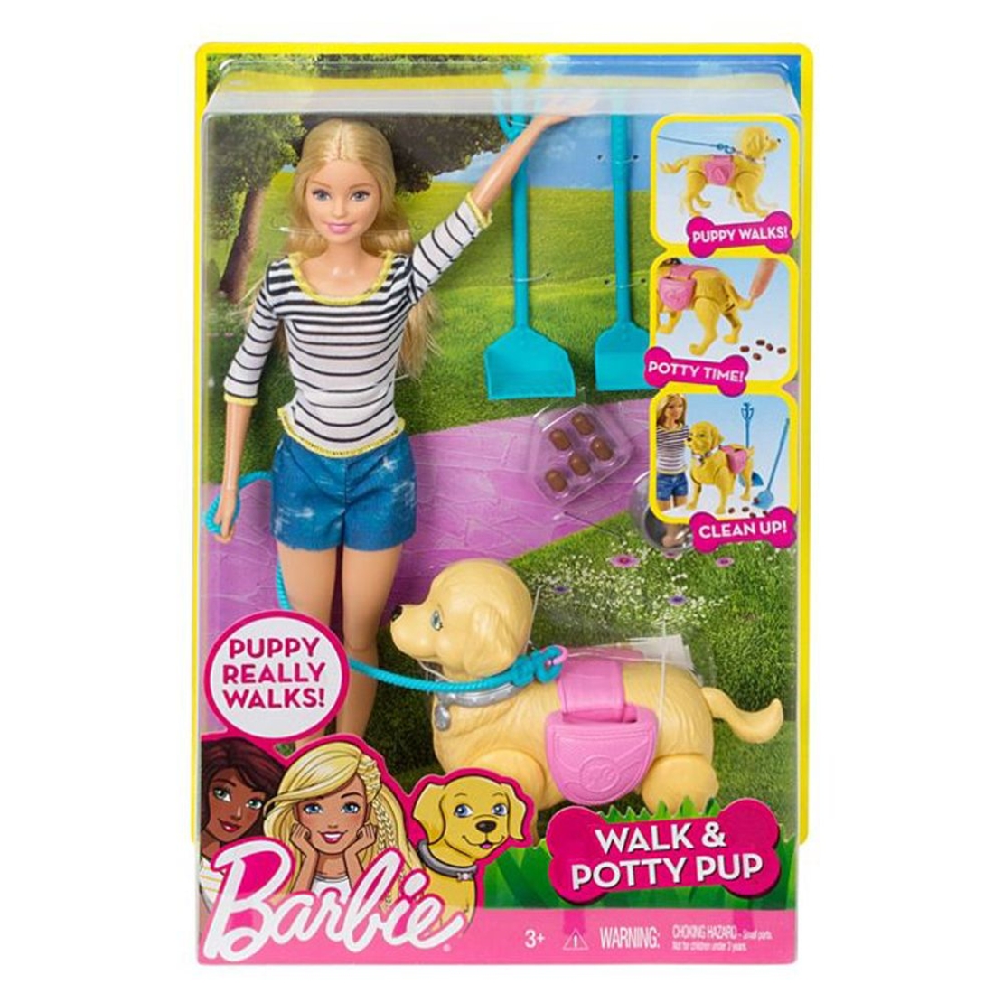 Кукла Barbie с кученце
