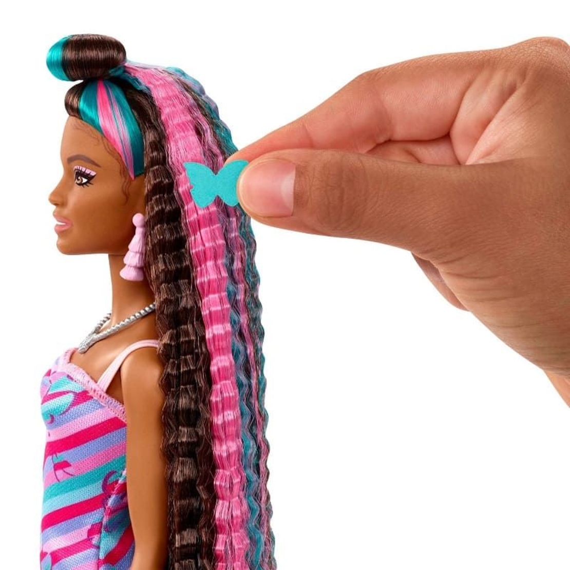 Кукла Mattel Barbie Totally Hair Butterflies