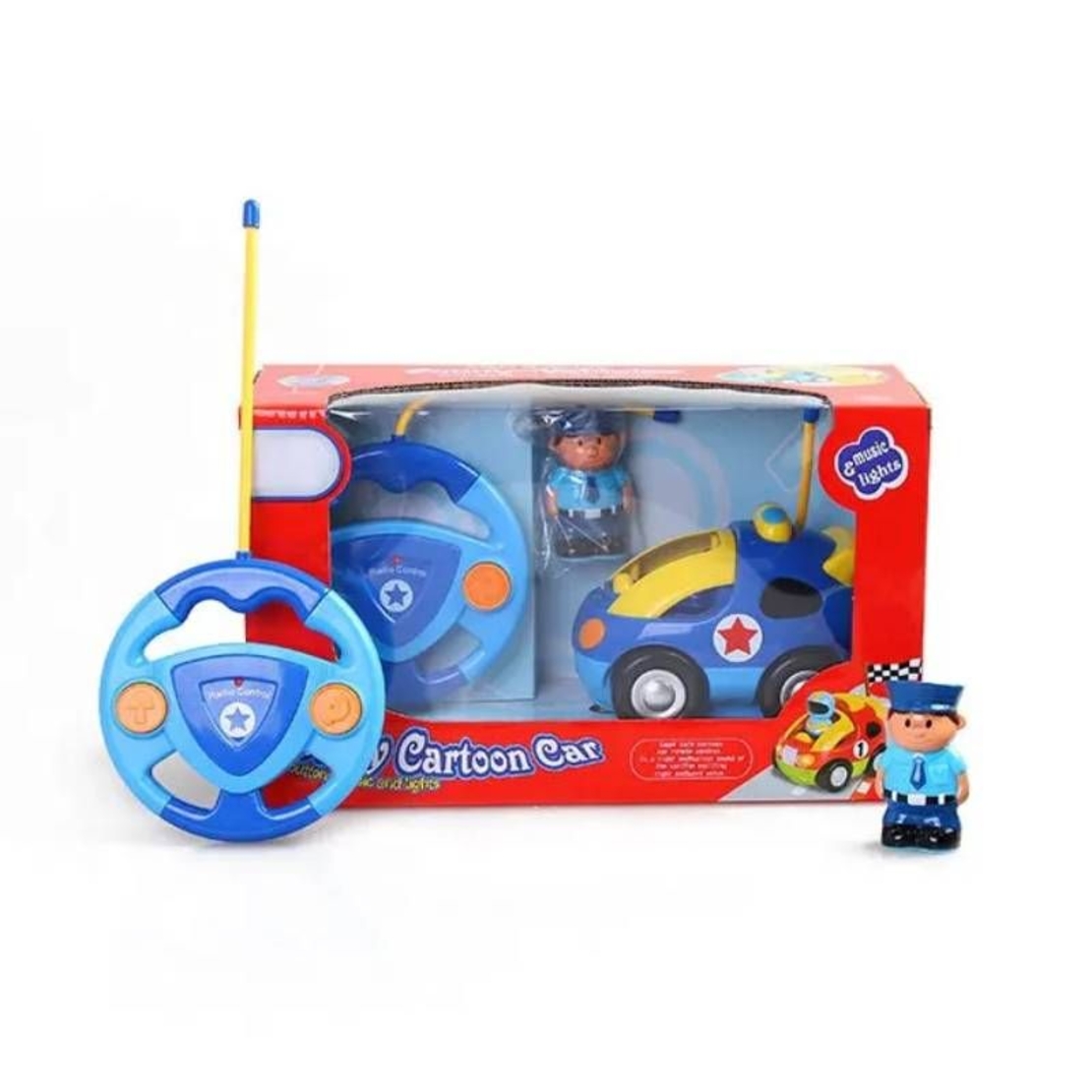 Кола с дистанционно Raya Toys Полиция