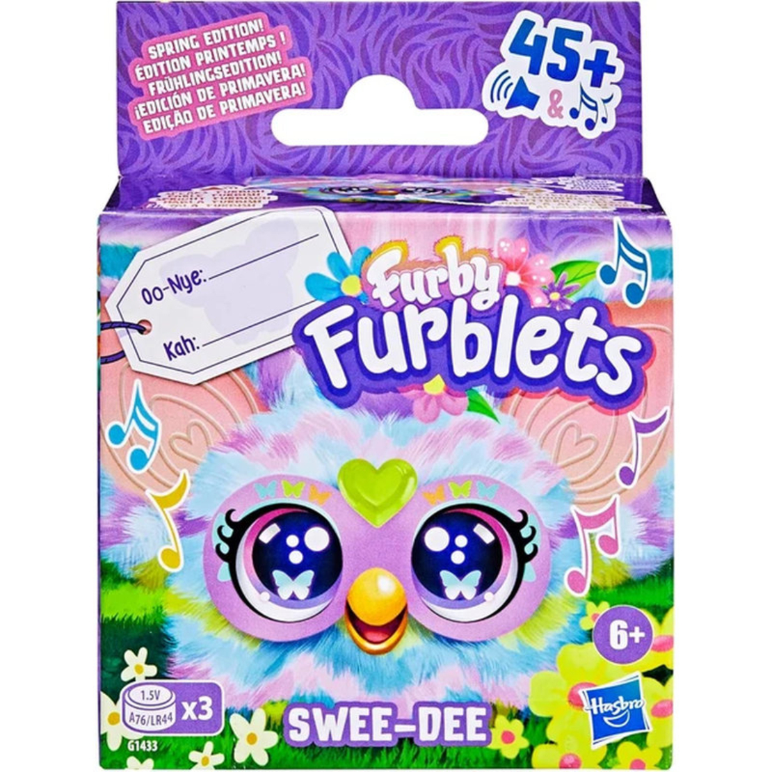 Музикална плюшена играчка Hasbro Furby Furblet Swee-Dee, G1433
