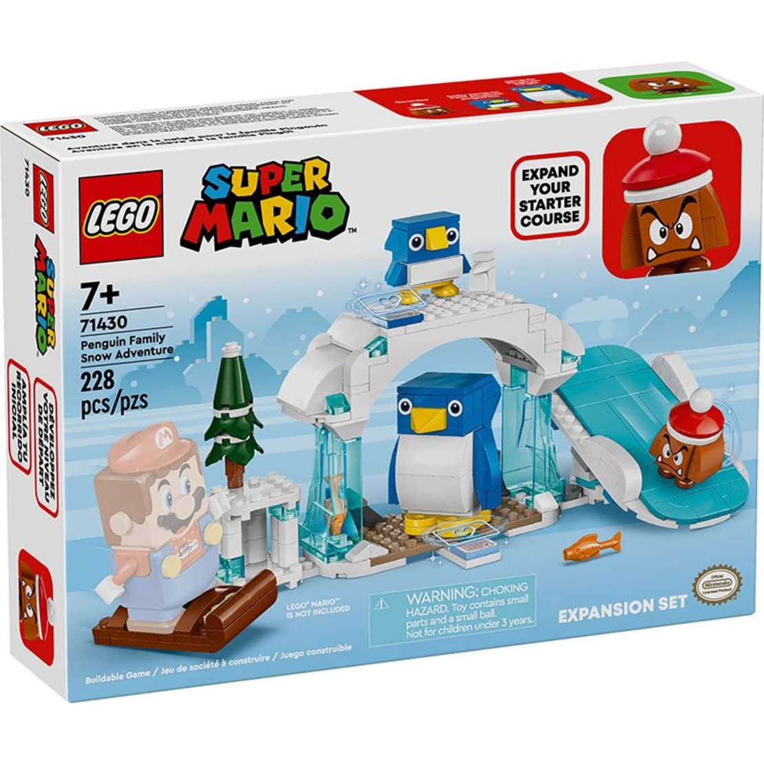 LEGO® Super Mario™ Комплект с допълнения, Снежното приключение на пингвините 71430