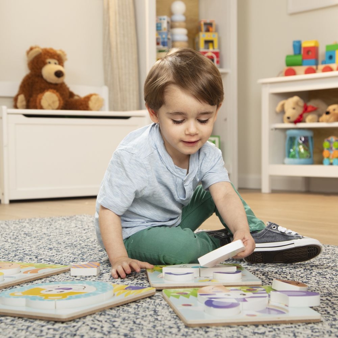 Дървен пъзел Melissa&Doug Сафари 40131