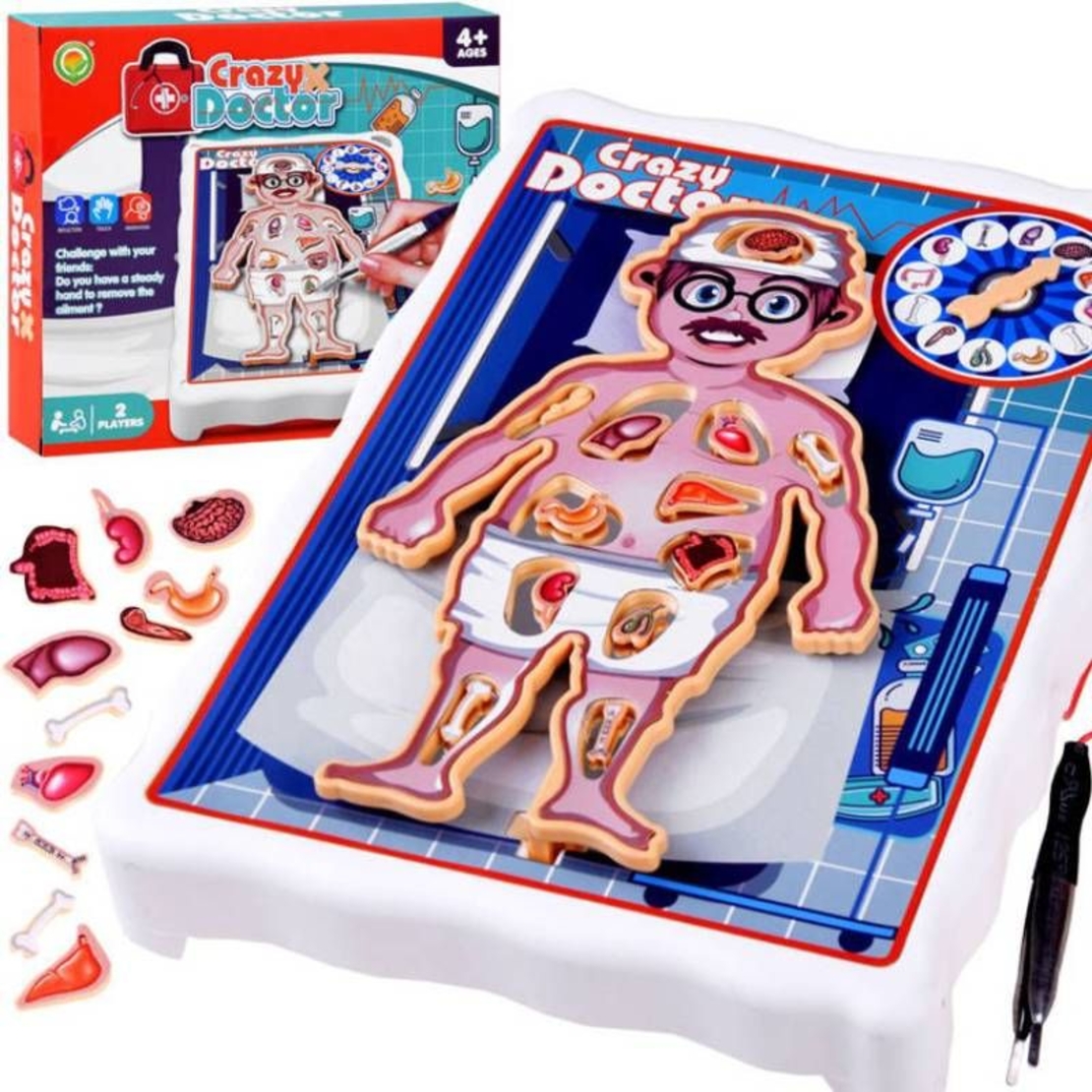 Настолна игра Raya Toys Лудия доктор