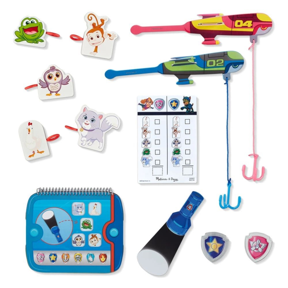 Дървен игрален комплект Melissa and Doug PAW Patrol Spy, Find & Rescue 33327
