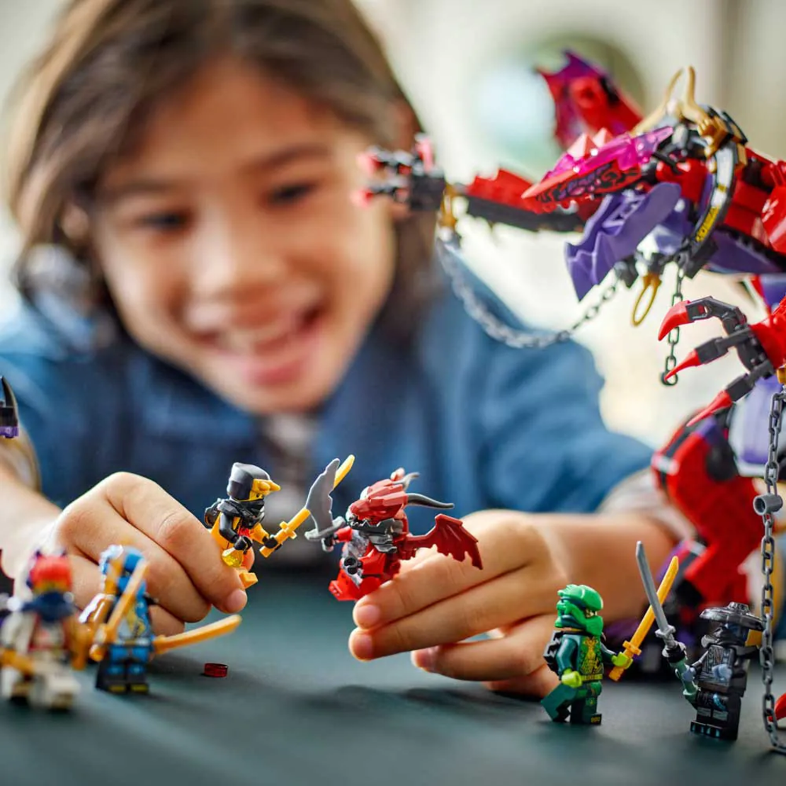 LEGO® NINJAGO® Гръмотевичен зъб - Дракон на хаоса 71832