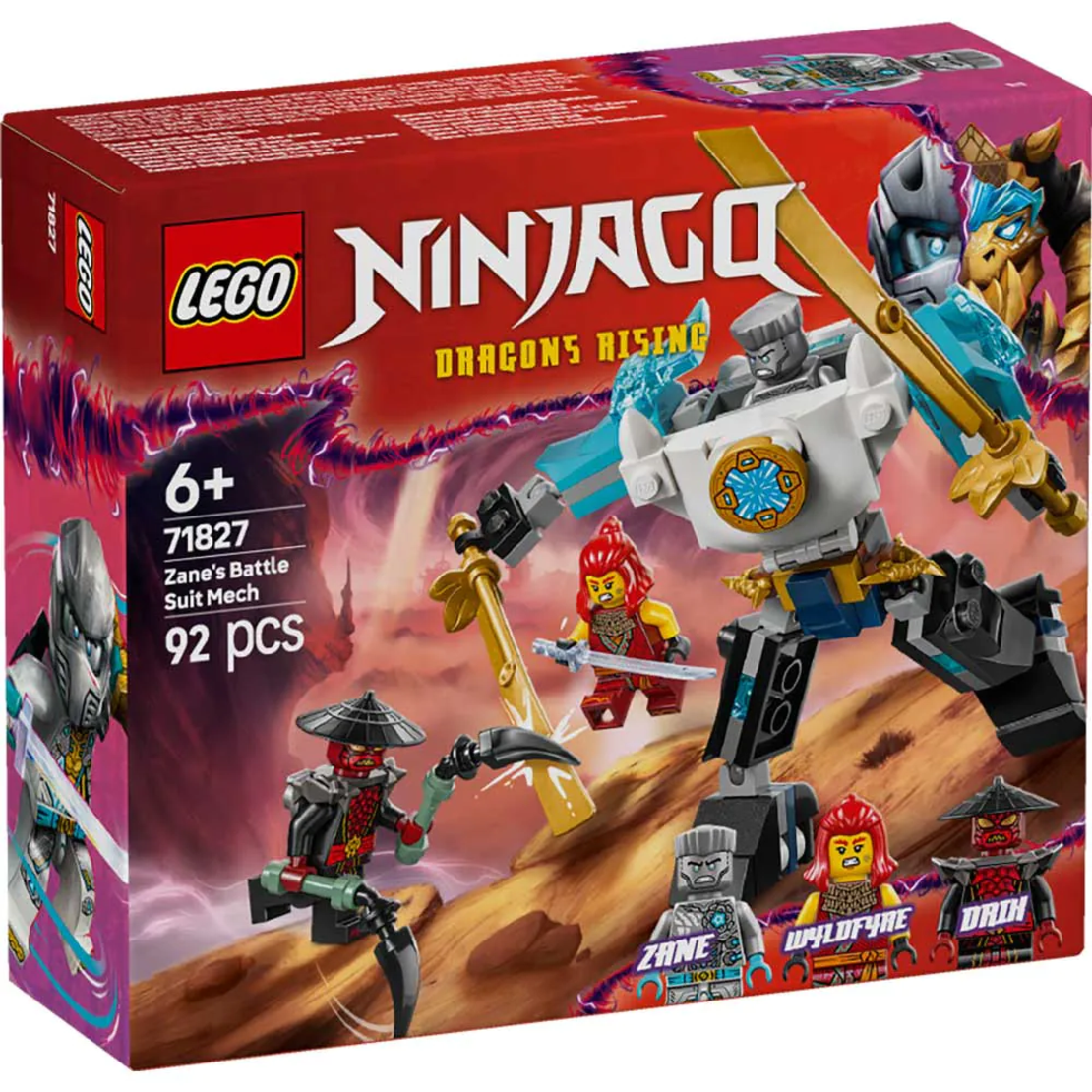 LEGO® NINJAGO® Боен роботски костюм на Зейн 71827