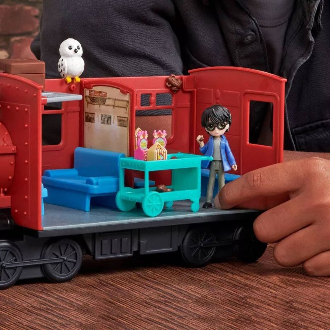 Игрален комплект Spin Master Harry Potter Wizarding World Magical Minis Hogwarts Express