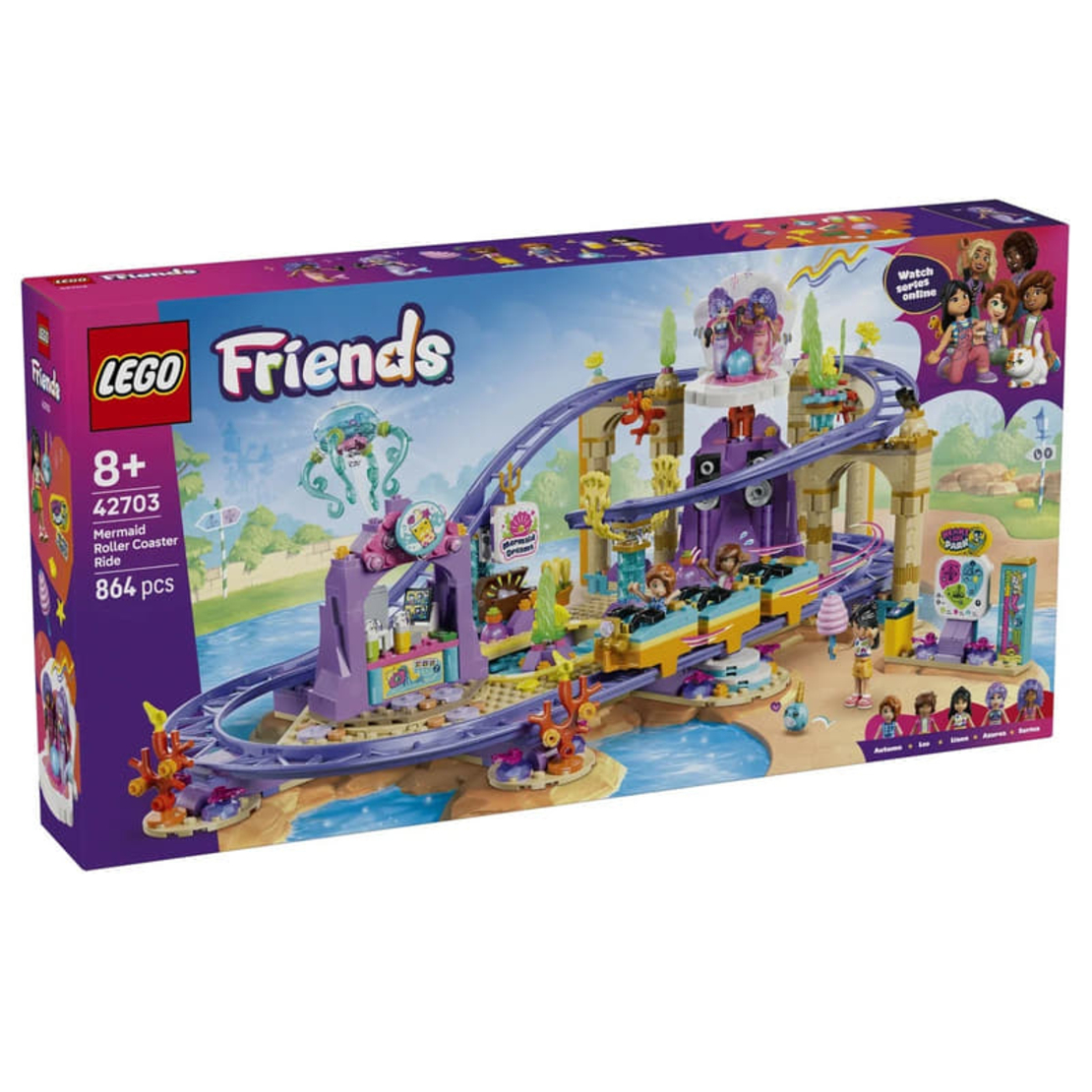 LEGO® Friends Скоростно влакче с русалка 42703