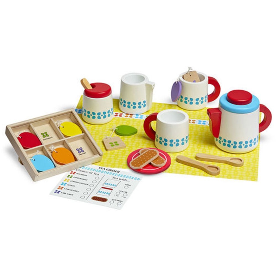 Дървен сервиз за чай Melissa and Doug 19843