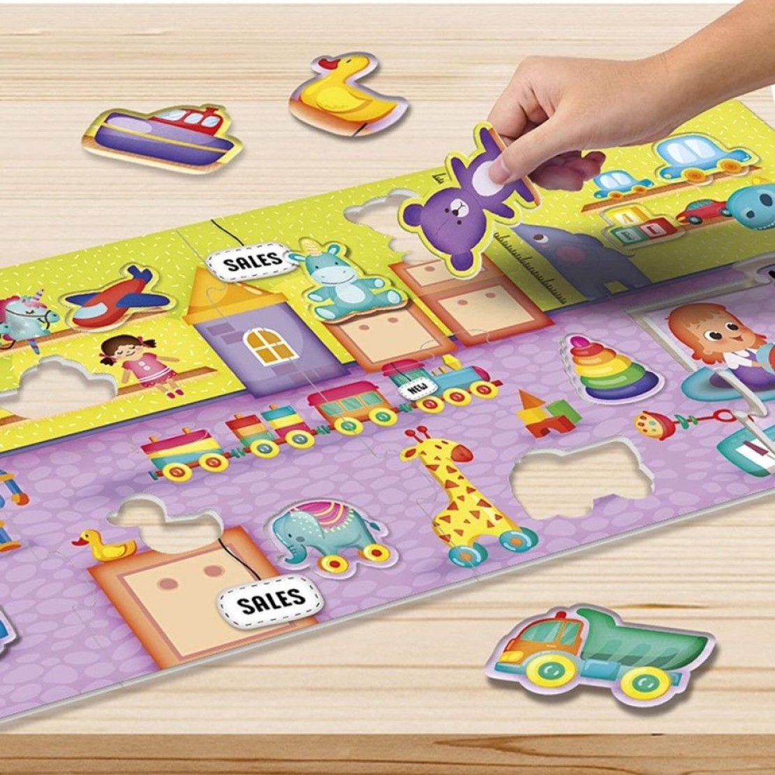 Детски 3D Пъзел Lisciani Carotina Baby Logic 3D Играчки