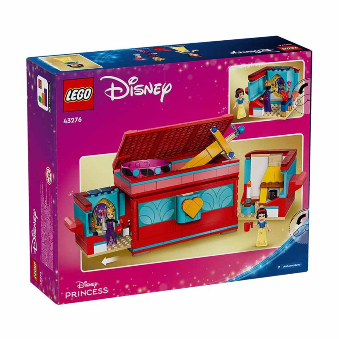 LEGO® Disney Кутия с бижута на Снежанка 43276