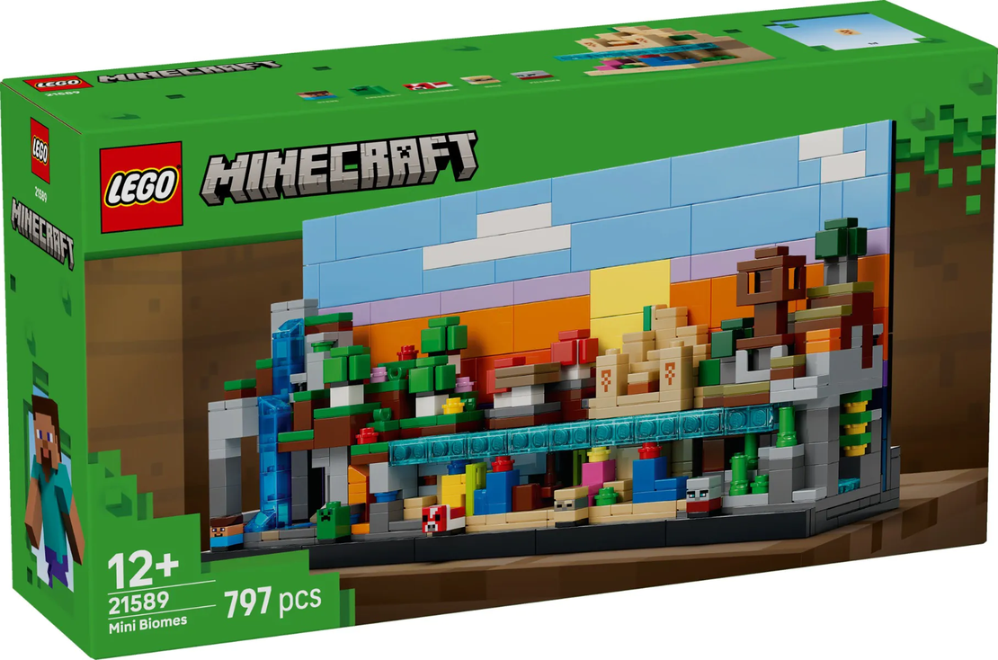 LEGO® Minecraft® Минибиоми 21589