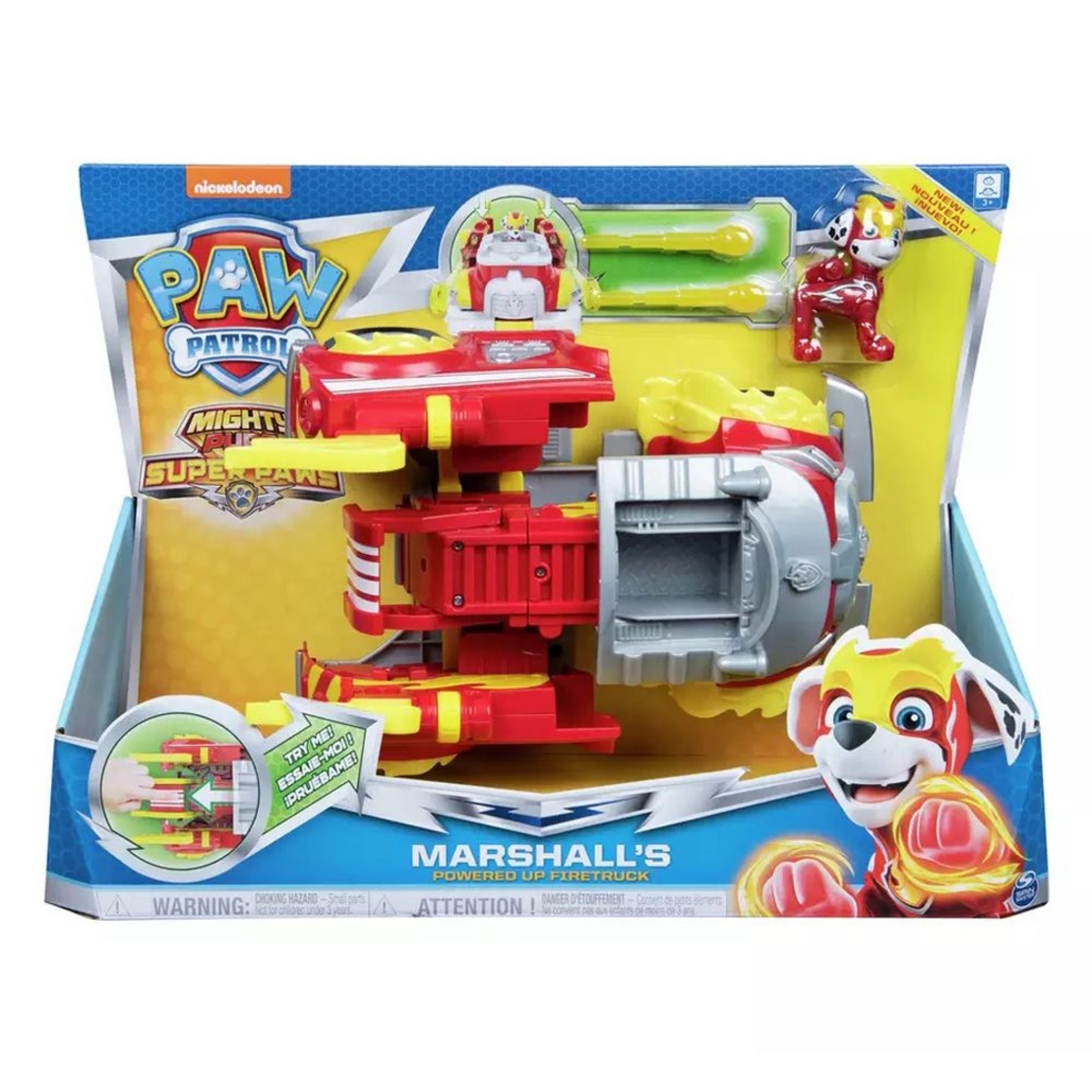Трансформираща се кола Spin Master PAW PATROL Маршал Powered Up 6053686