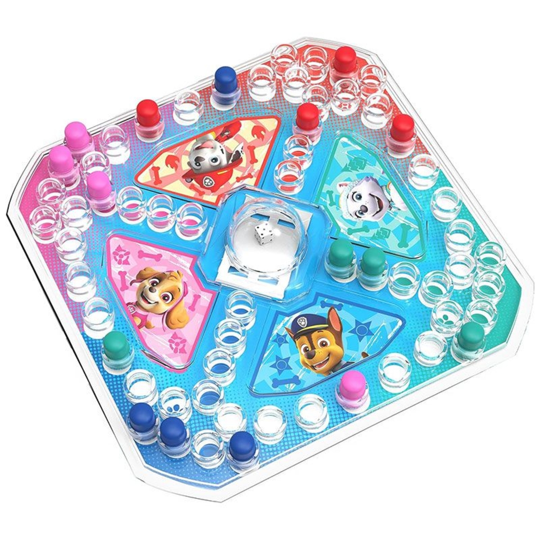 Детска настолна игра Spin Master Paw Patrol Pop-up Jr., Не се сърди, човече