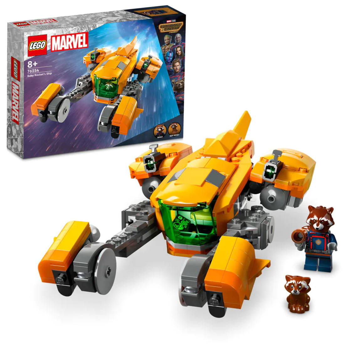 LEGO® Marvel Корабът на Ракета 76254