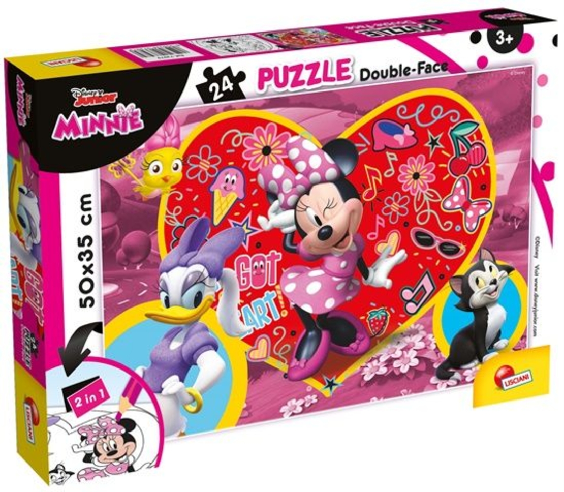 Детски пъзел Lisciani PLUS MINNIE 24ч. 73979