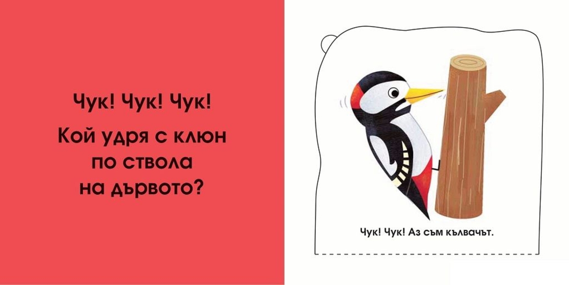 Кой се крие тук? В гората