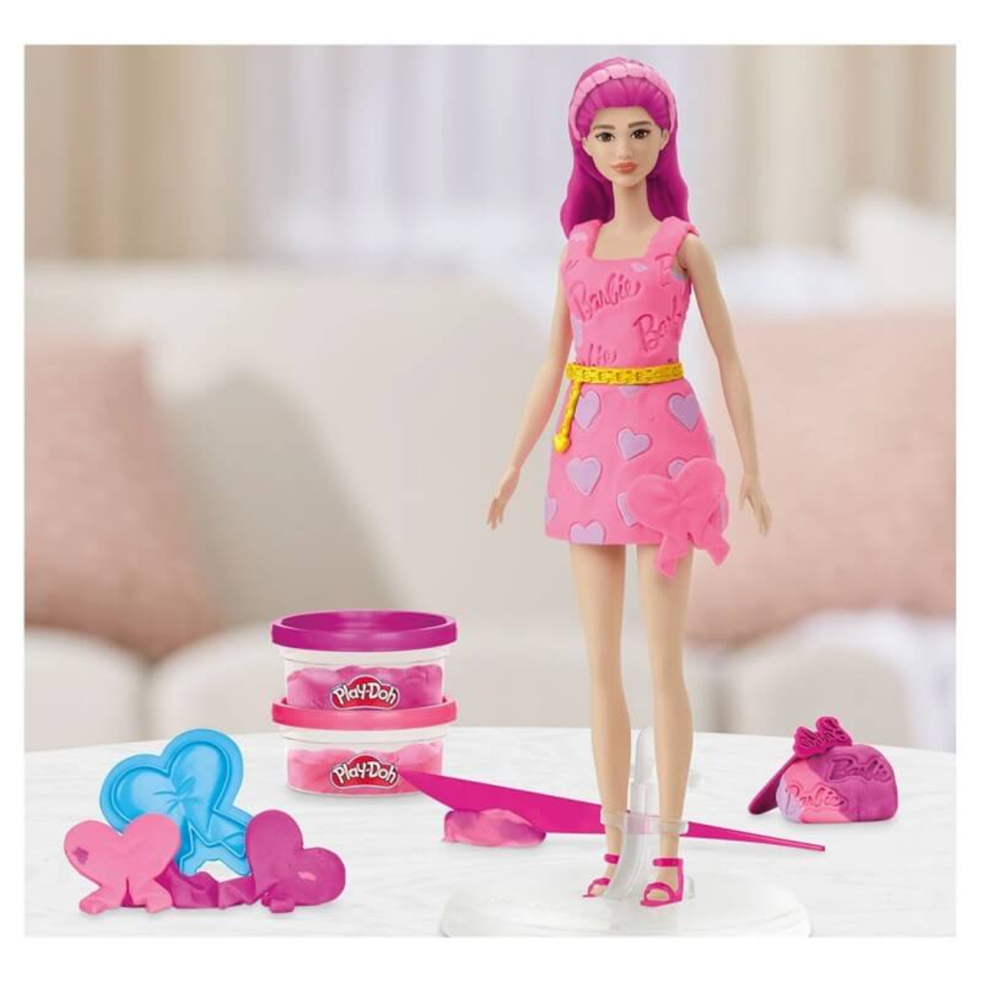 Игрален комплект Hasbro Play-Doh Barbie за тоалети и прически, G1357