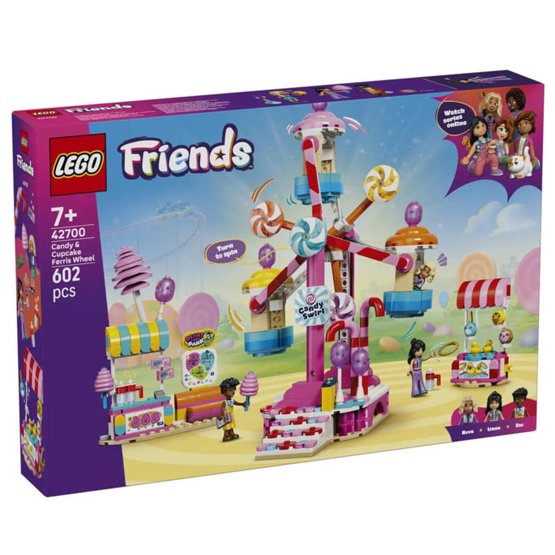 LEGO® Friends Виенско колело от бонбони и сладкиши 42700