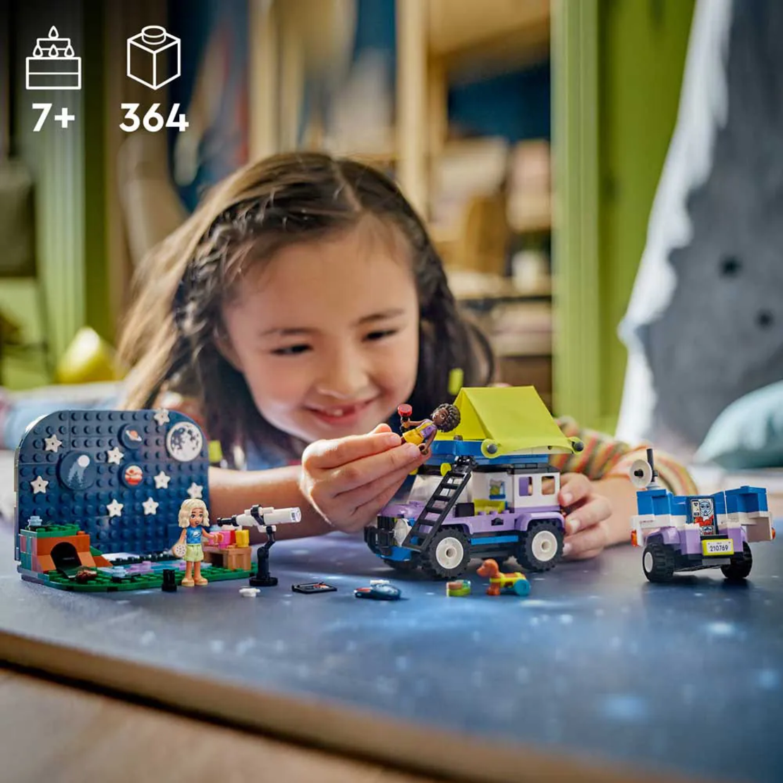 LEGO® Friends Къмпинг джип за наблюдение на звездите 42603