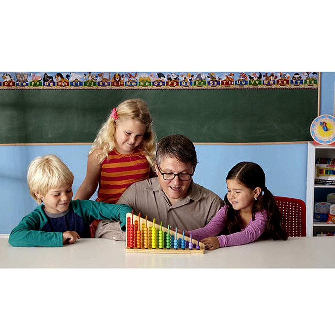 Дървено сметало със задачи Melissa and Doug 19272