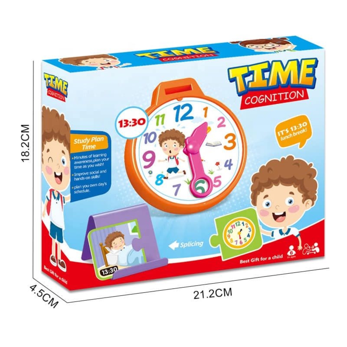 Образователена игра Raya Toys Часовник