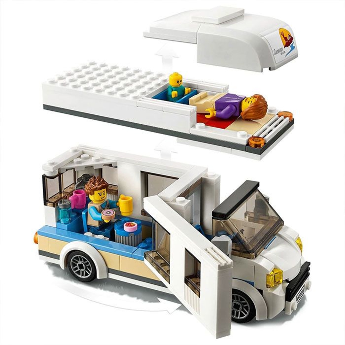 LEGO® City Кемпер за ваканция 60283