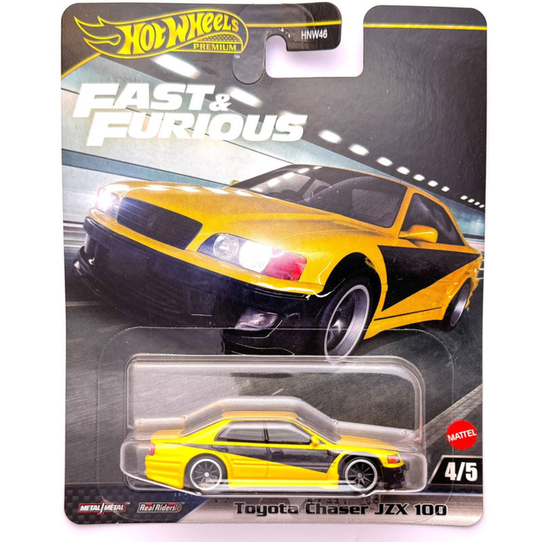 Метална количка Mattel Hot Wheels Premium Fast & Furious, 1:64, HNW46-979M