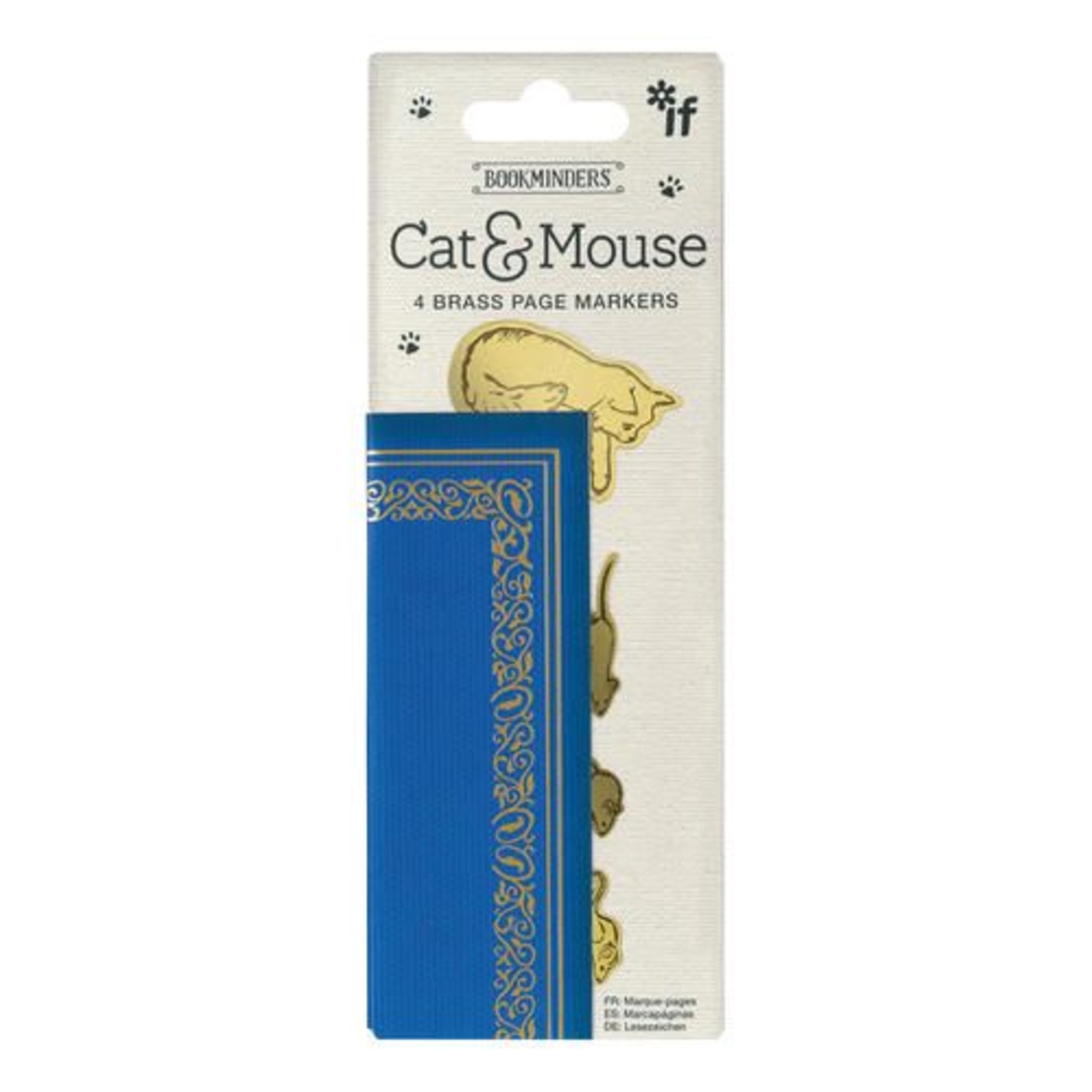 Vintage Отметки за книги - Cat and Mouse