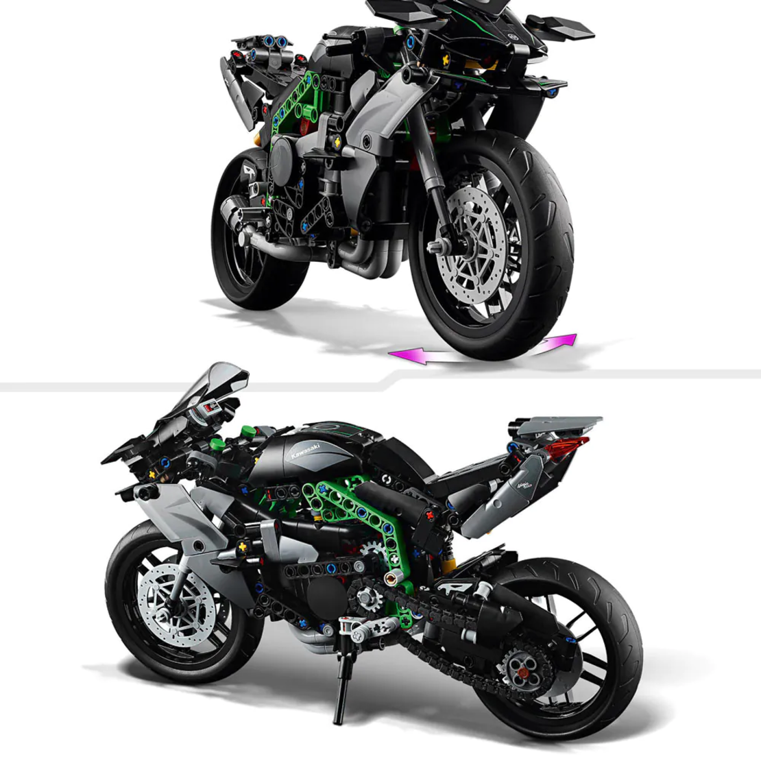 LEGO® Technic Мотоциклет Kawasaki Ninja H2R 42170