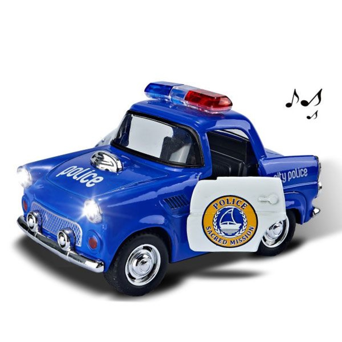 Детска кола за игра Raya Toys Classic с музика и светлини, 1:38