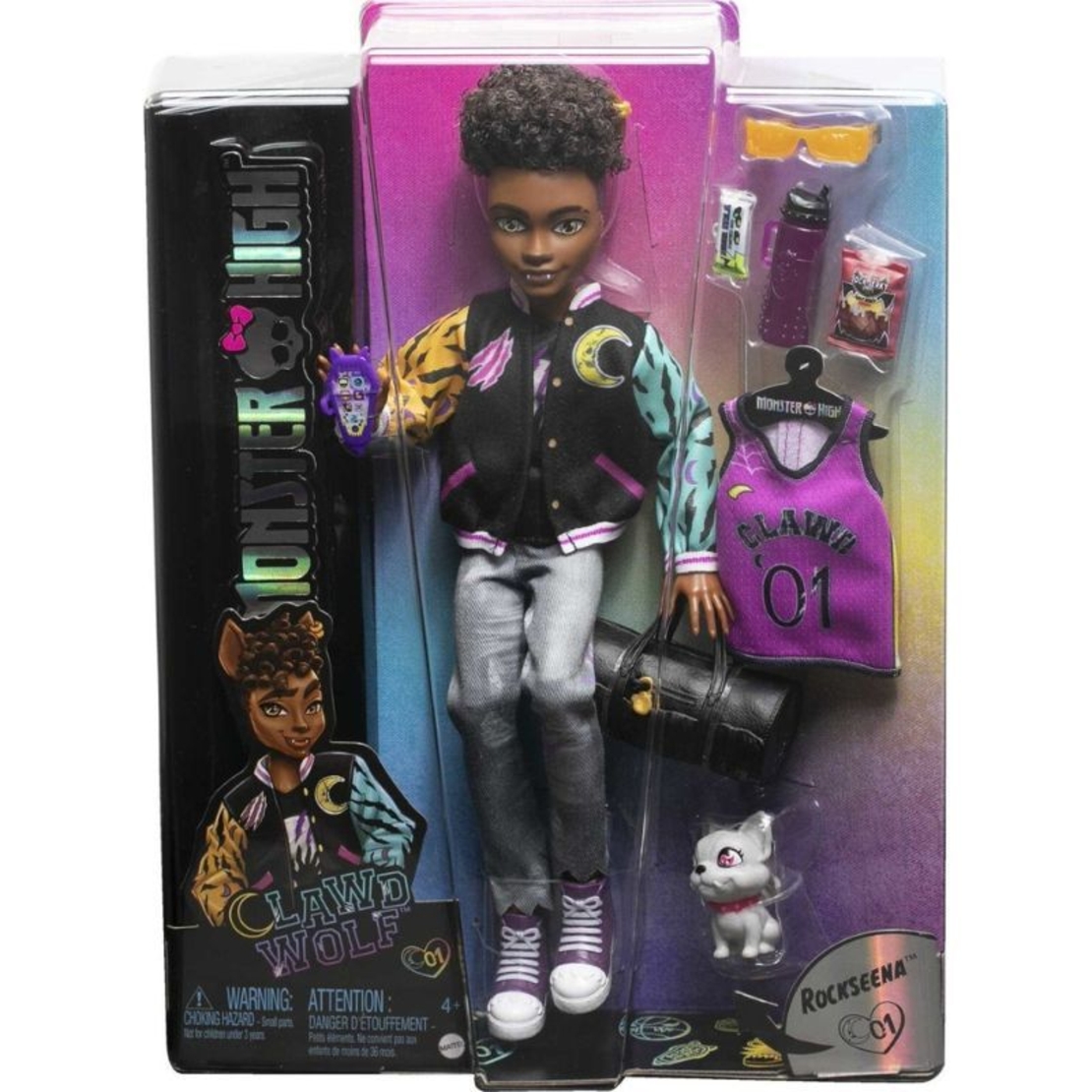 Кукла Mattel Monster High Clawd Wolf, с аксесоари