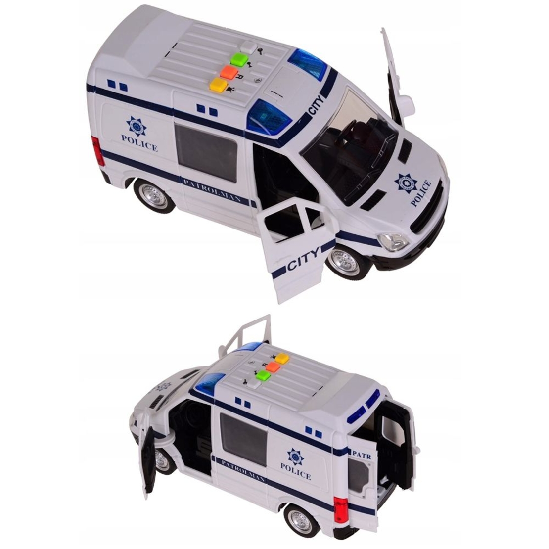 Полицейски бус Wenyi Raya Toys 1:16