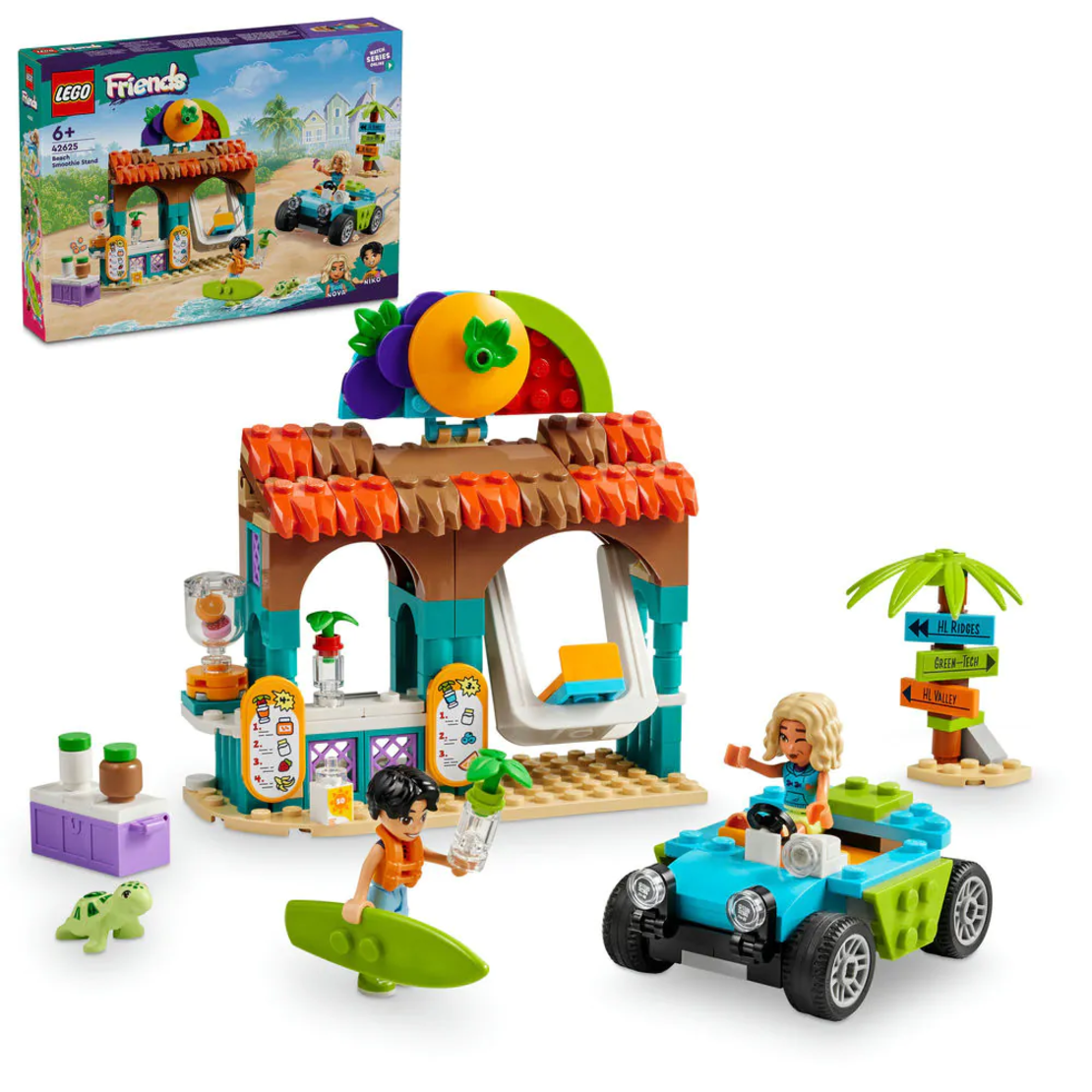 LEGO® Friends Щанд за шейк на плажа 42625