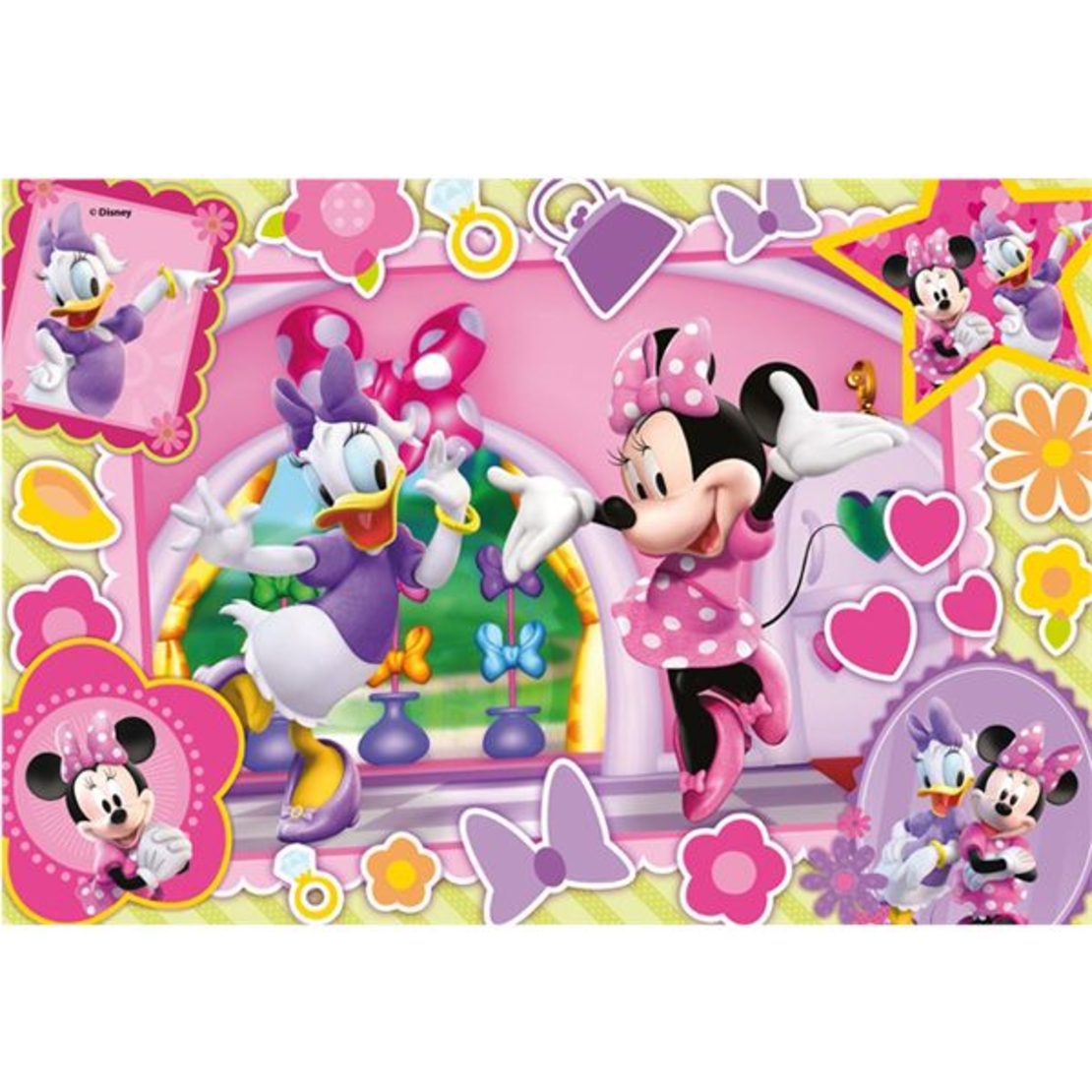 Детски пъзел Lisciani MAXIFLOOR MINNIE 2x24ч. 86597