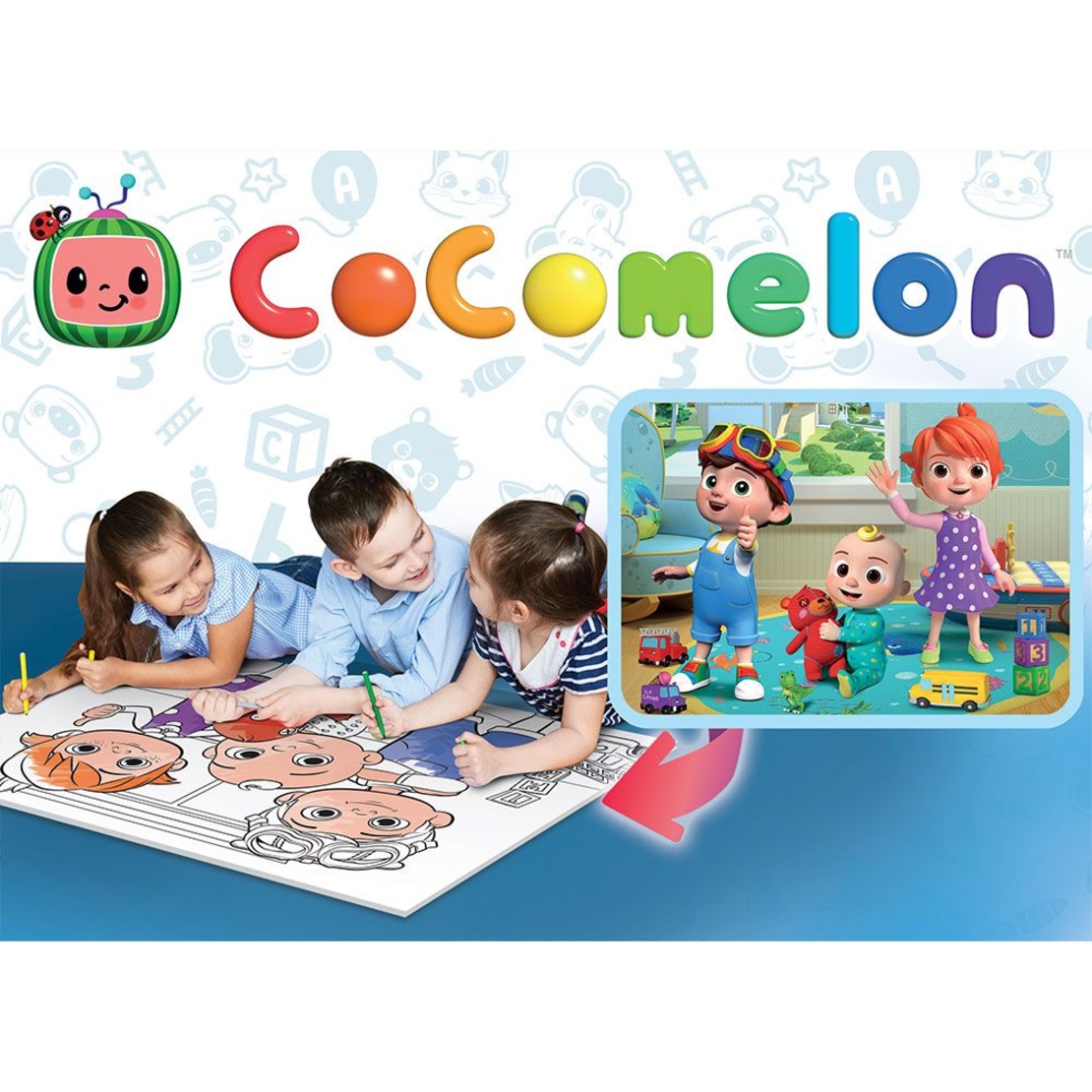 Двустранен пъзел за земя Lisciani Cocomelon Прегръдки с мечо 60 ч.