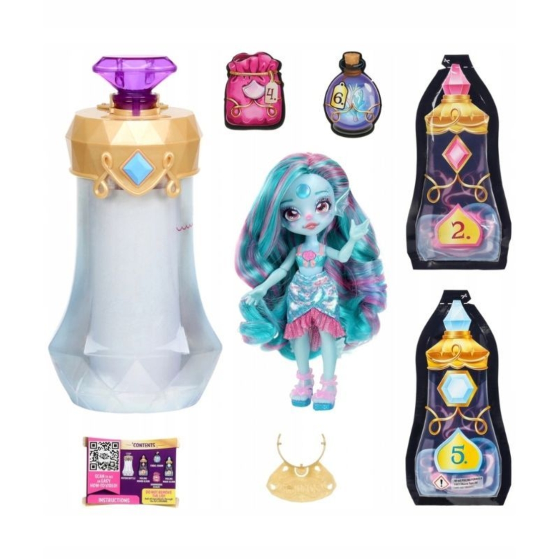Кукла изненада Moose Toys Magic Mixies PIXLINGS Marena, с магическо появяване