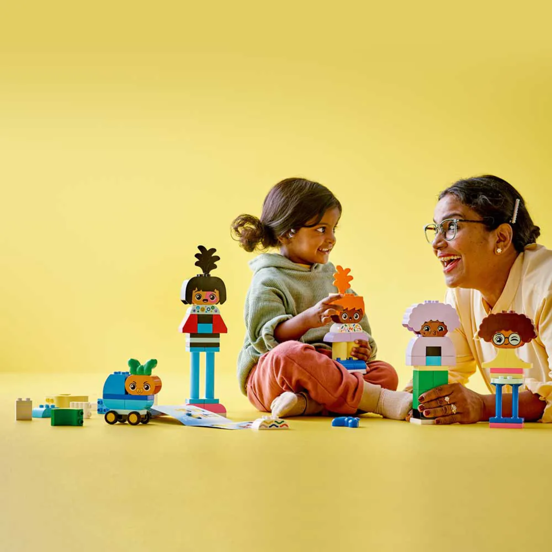 LEGO® DUPLO® Големи човечета за изграждане с емоции 10423